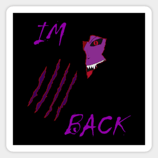 Avokesh - IM BACK Sticker